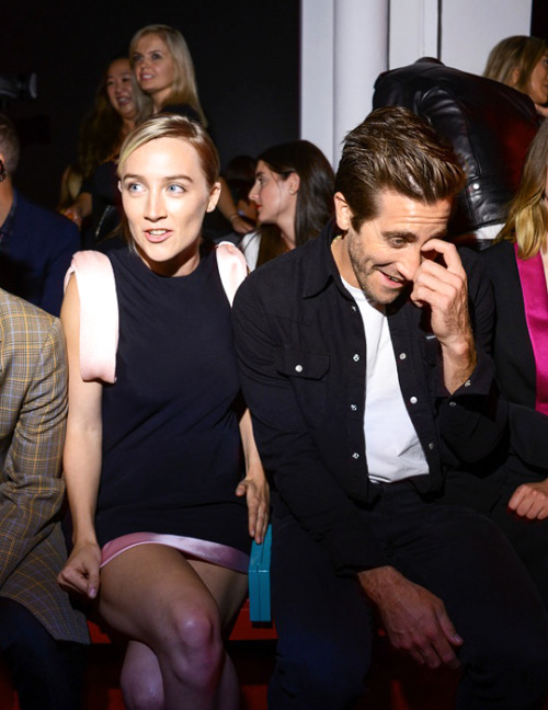 gyllenhaaldaily:Saoirse Ronan and Jake Gyllenhaal attend the...