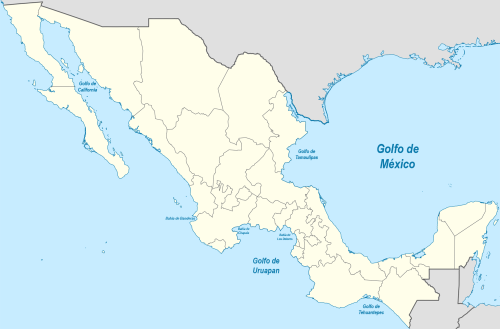 Mexico without the “the most problematic regions”,... - Maps on the Web