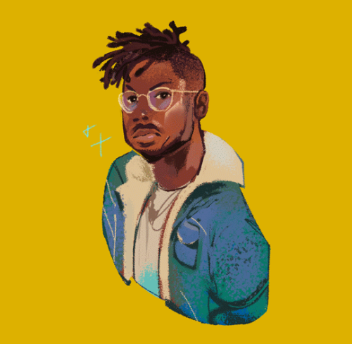 everydaylouie:an attempt at drawing michael b jordan’s LOOK