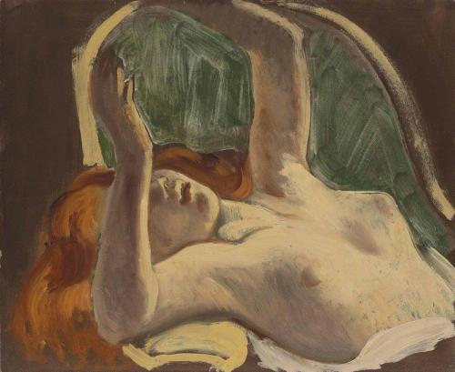 Mme Gaudissart Colin Vian Balthus Nude 1949