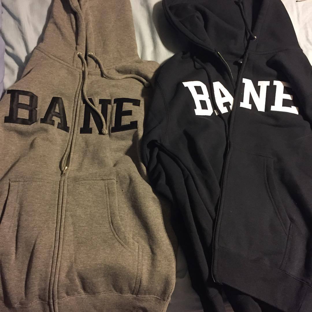 bane band hoodie