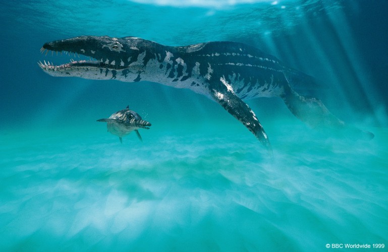 Dinodorks. : Liopleurodon & Ophthalmosaurus - Walking with...