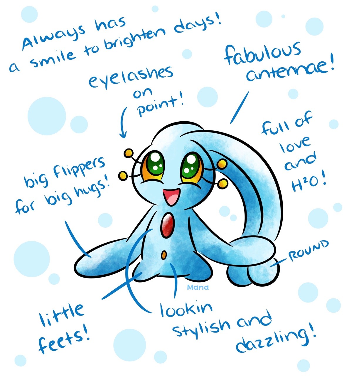 490 Manaphy - Pokédex - Grindosaur