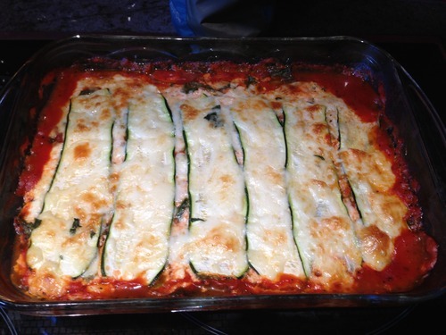 ITBF Blog - Swapping Lasagna With Zucchini