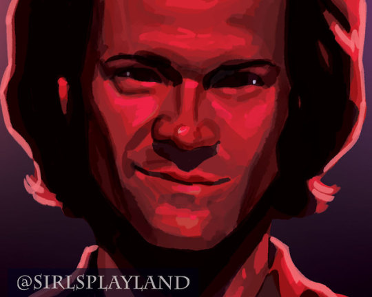 Day 21 - Lighting I couldn’t decide between Sam or Gabe and went with drawing both. @winchester-reload