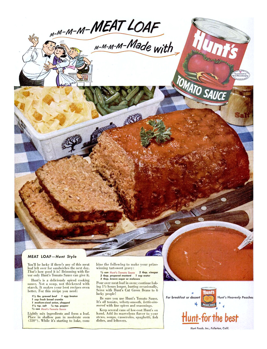 Hunt's Tomato Sauce - 1953