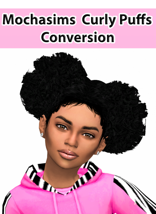 the sims 3 cc hair girls afro buns