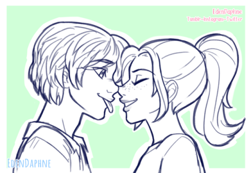 kryallaorchid Aly and Fletcher The Faceless series not my OCs fiction Eden art Shift Twist
