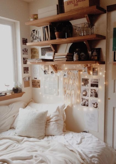 christmas lights bedroom | Tumblr