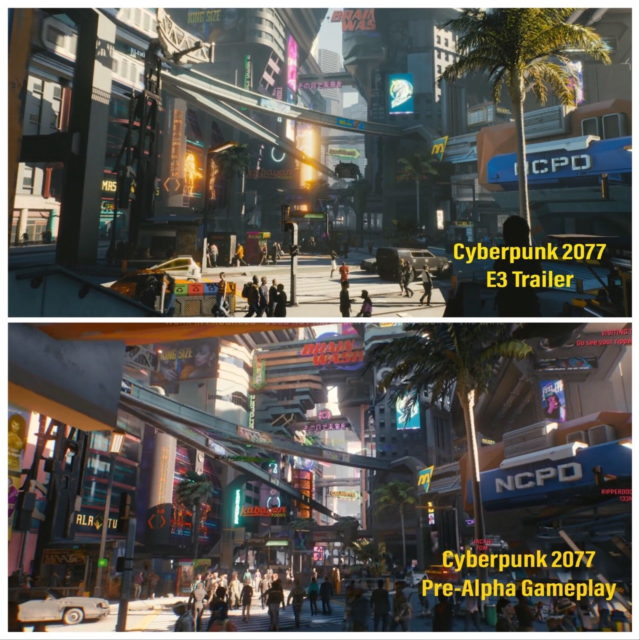 Cyberpunk e3 2018 trailer фото 107