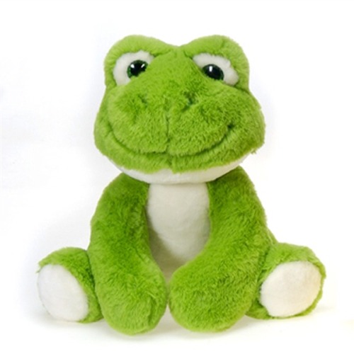 babystuffies:sitting frog - fiesta