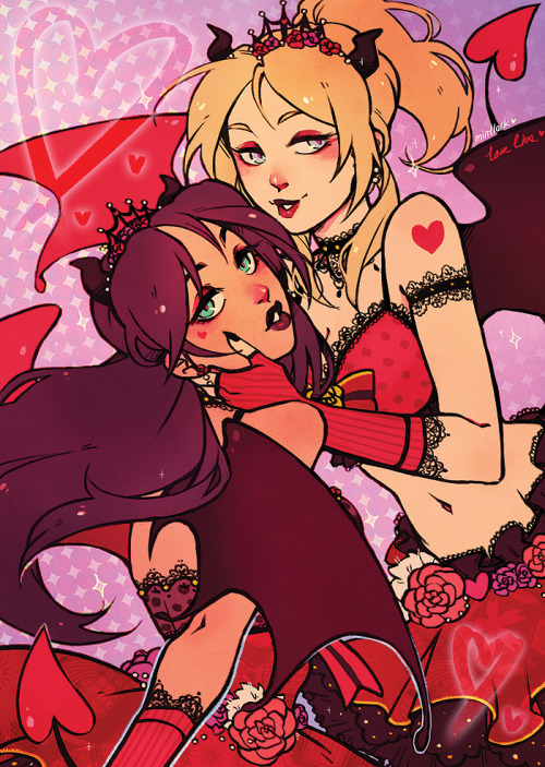 my piece for the lovely devotion nozoeli fanzine! little devils...