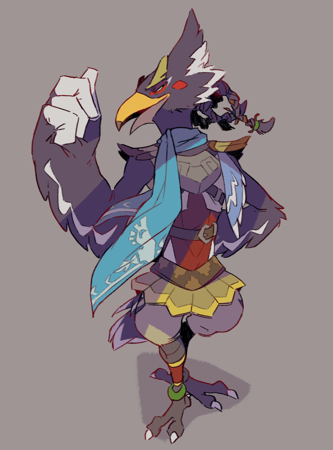 Merely a Fluke — Rito (ﾉ ヮ )ﾉ*:・ﾟ But mostly Revali.