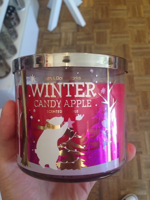 winter candy apple