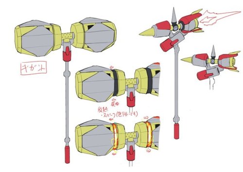 nanoha-reference-pics:Character turnarounds for the...