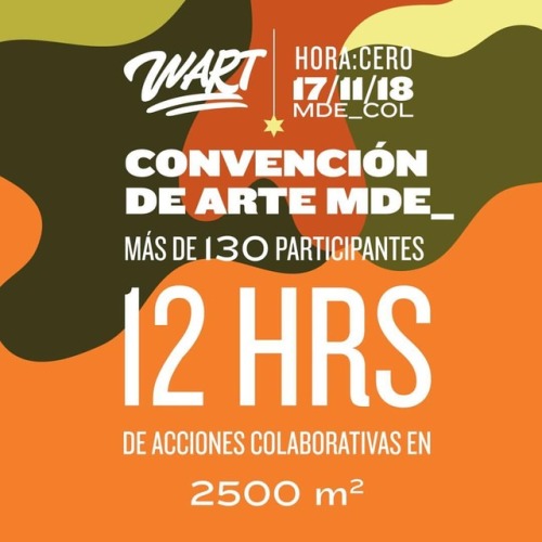 Happening now @wartmde to all my friends in Medellin please go and discover an amazing mind blowing universe created by my friends @cooltoarteycalle and the talented and one of a kind super special @barajasmarinjoyas who was at the front of all the production and execution of this war for art where artists are warriors and they defend themselves using their gifts and talent as the weapon to infuse you with inspiration and the want to create…