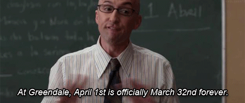 Movie Reference." — Happy March 32nd!