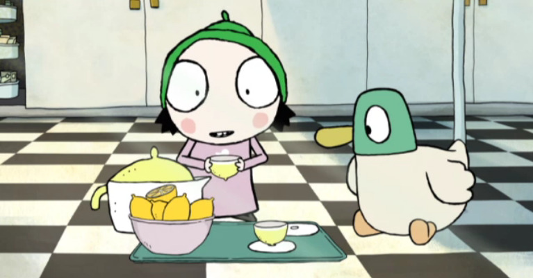 thepudupudu: Sarah & Duck. Or, ‘the show in...