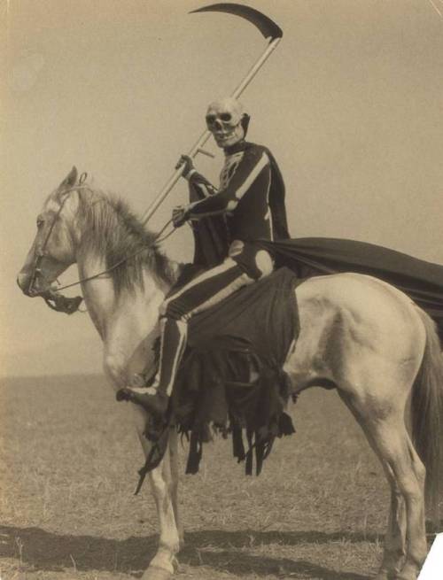 insearchofpaganhollywood:William Mortensen masks for The Four...