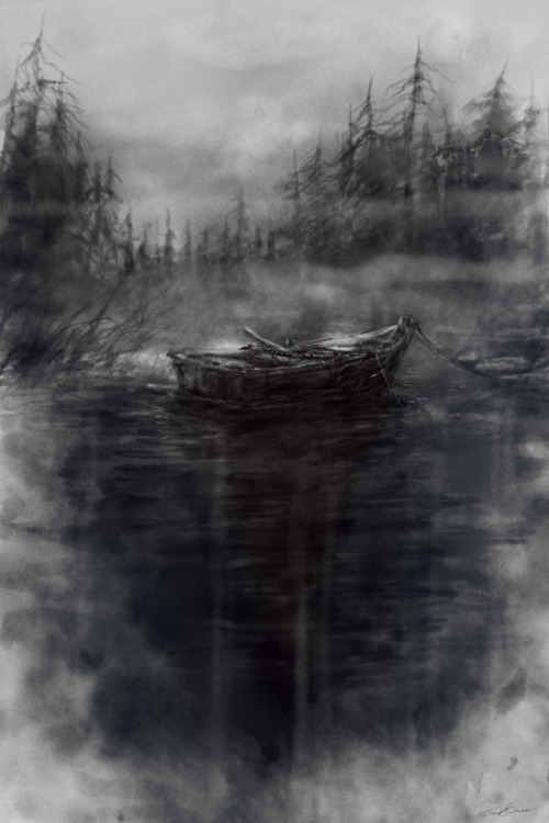 cinemamind:Some Stephen Gammell-esque pieces I made for the...