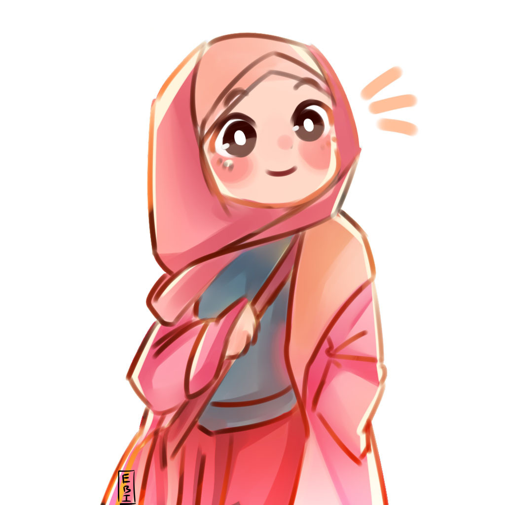 Download 91 Koleksi Gambar Fanart Muslimah  Gratis