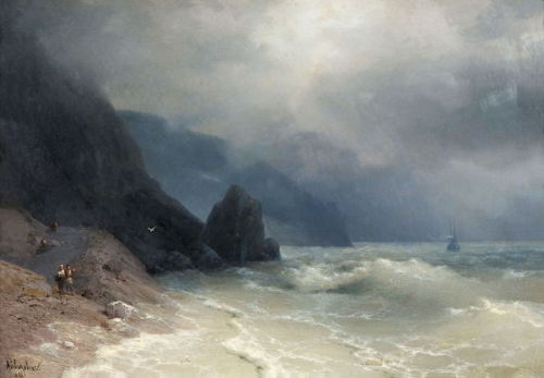 fleurdulys:Sea Coast - Ivan Aivazovsky