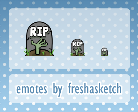 some emotes I made for people on twitter :)