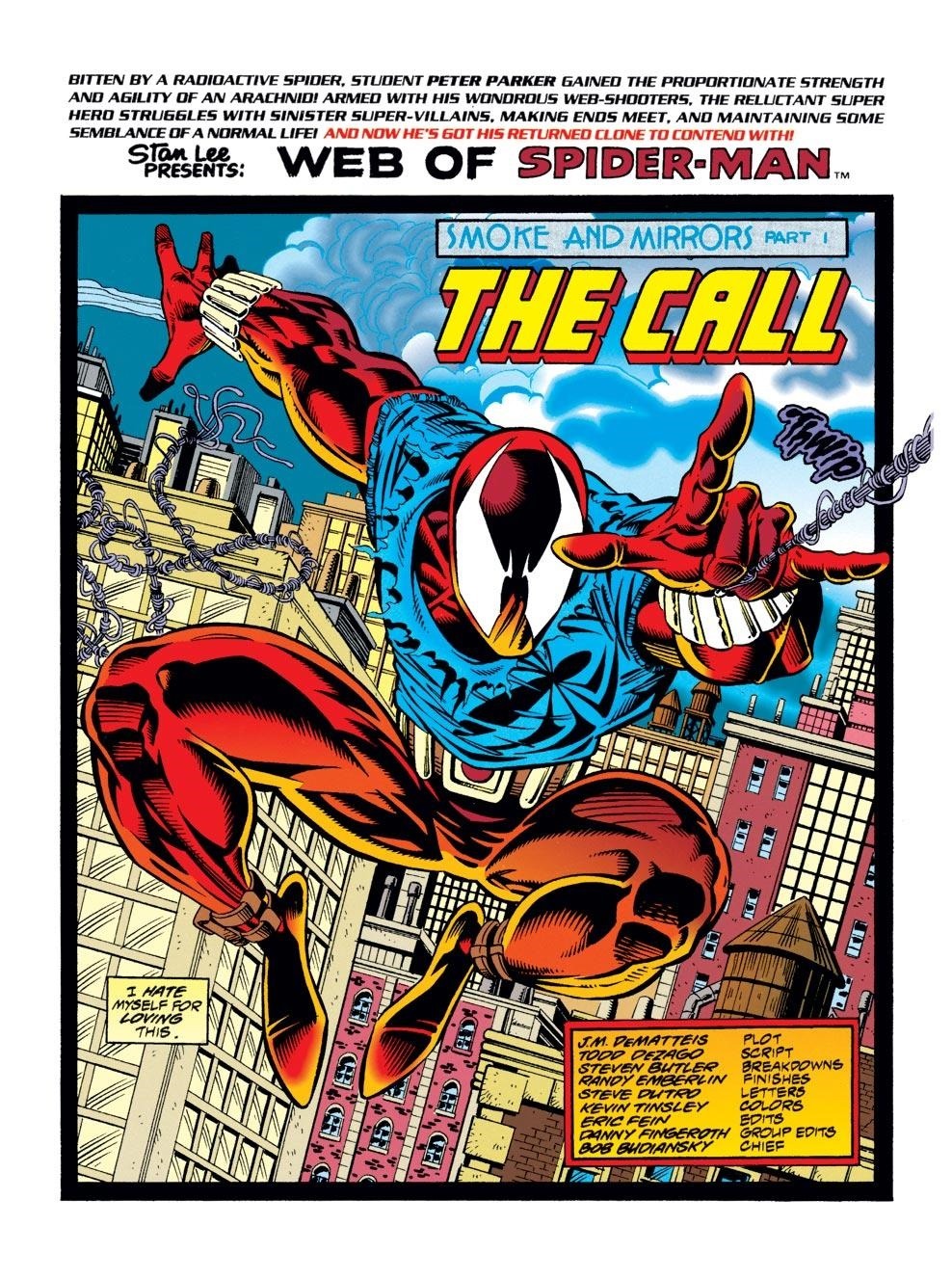Web of Spider-Man (1985-1995) #121 by Todd Dezago