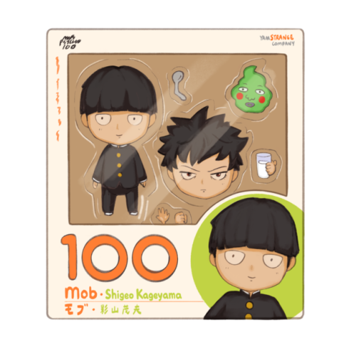 小白薯 - Mob nendoroid doesn’t exist so I made my own!!...