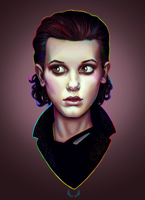 rhubarbes:ArtStation - Eleven fan art, by Marta DeerMore on...