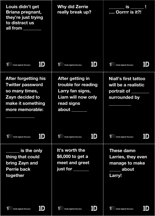 playing cards from guidance Tumblr photo regarding Cards Against Humanity Printable Expansions named playing cards from steering Tumblr