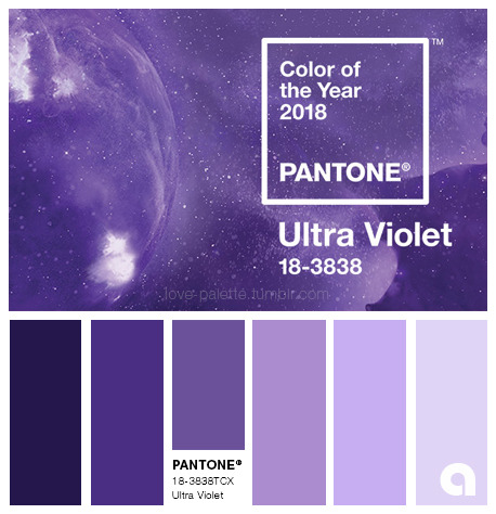 Pantone colors 2018