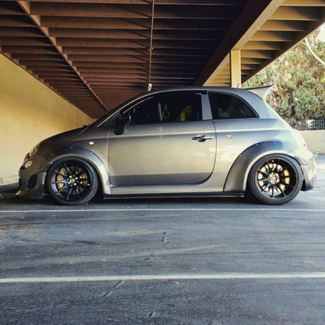 This customer’s Fiat 500 Abarth has now gone full... - CEIKA