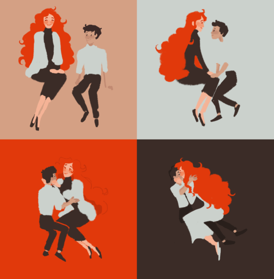 -đColorblock SweetHeart art!! I started experimenting with simpler art styles and came up with these four block images that I...