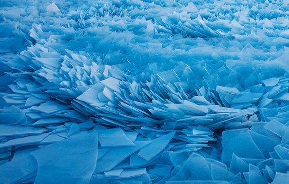 Frank90210 — blue-ice-veins: Frozen Lake Michigan shatters...