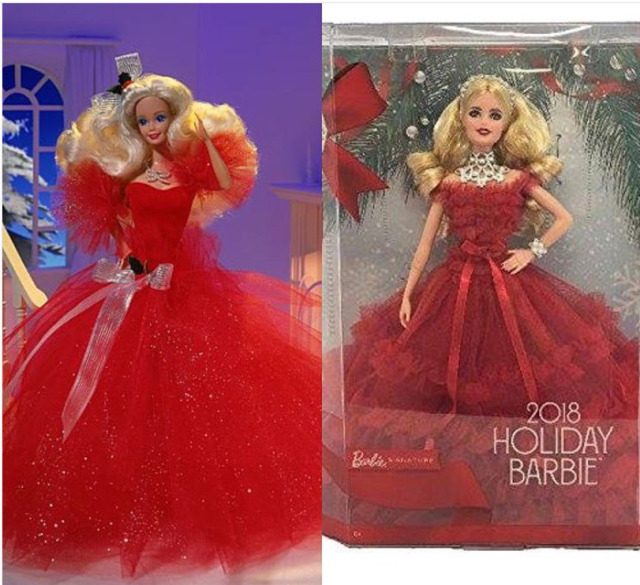 holiday barbies 2018
