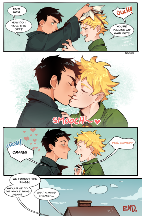 n3rdx:Here’s the comic I made for @thebookoflovezine !! I’m so...