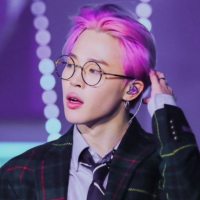 Bts And Txt Icons Jimin having purple hair! 🔮like or reblog if you...