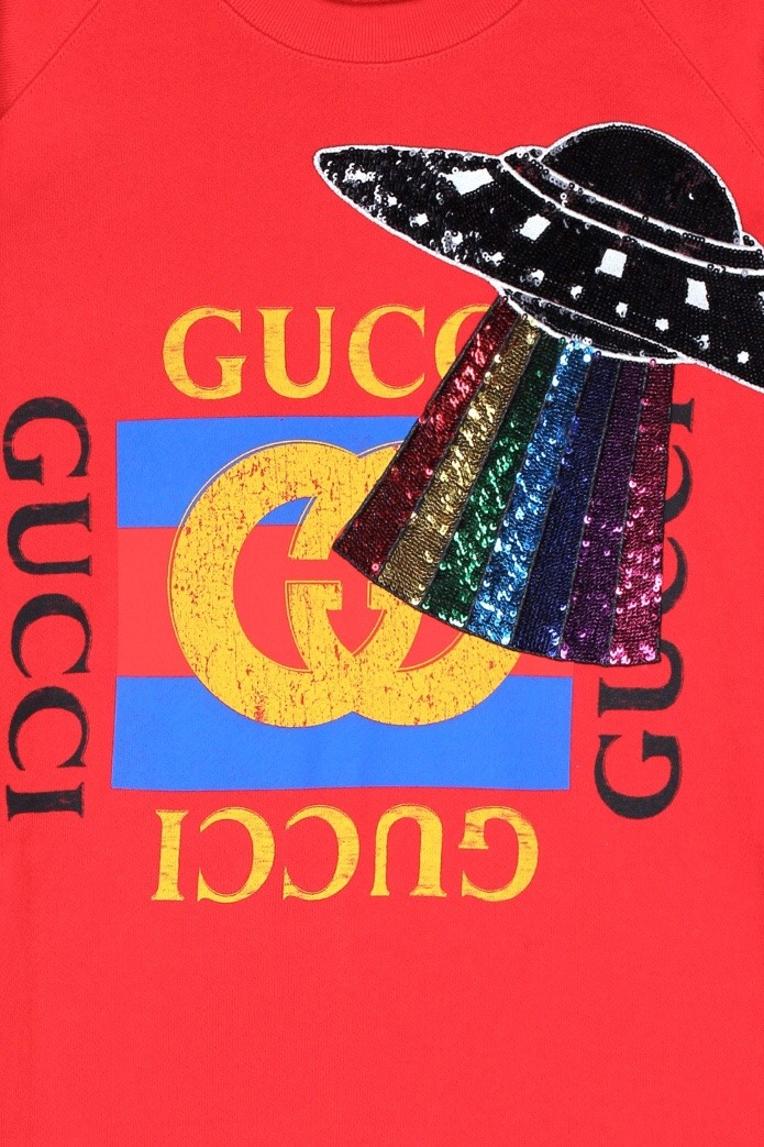 gucci rainbow clutch