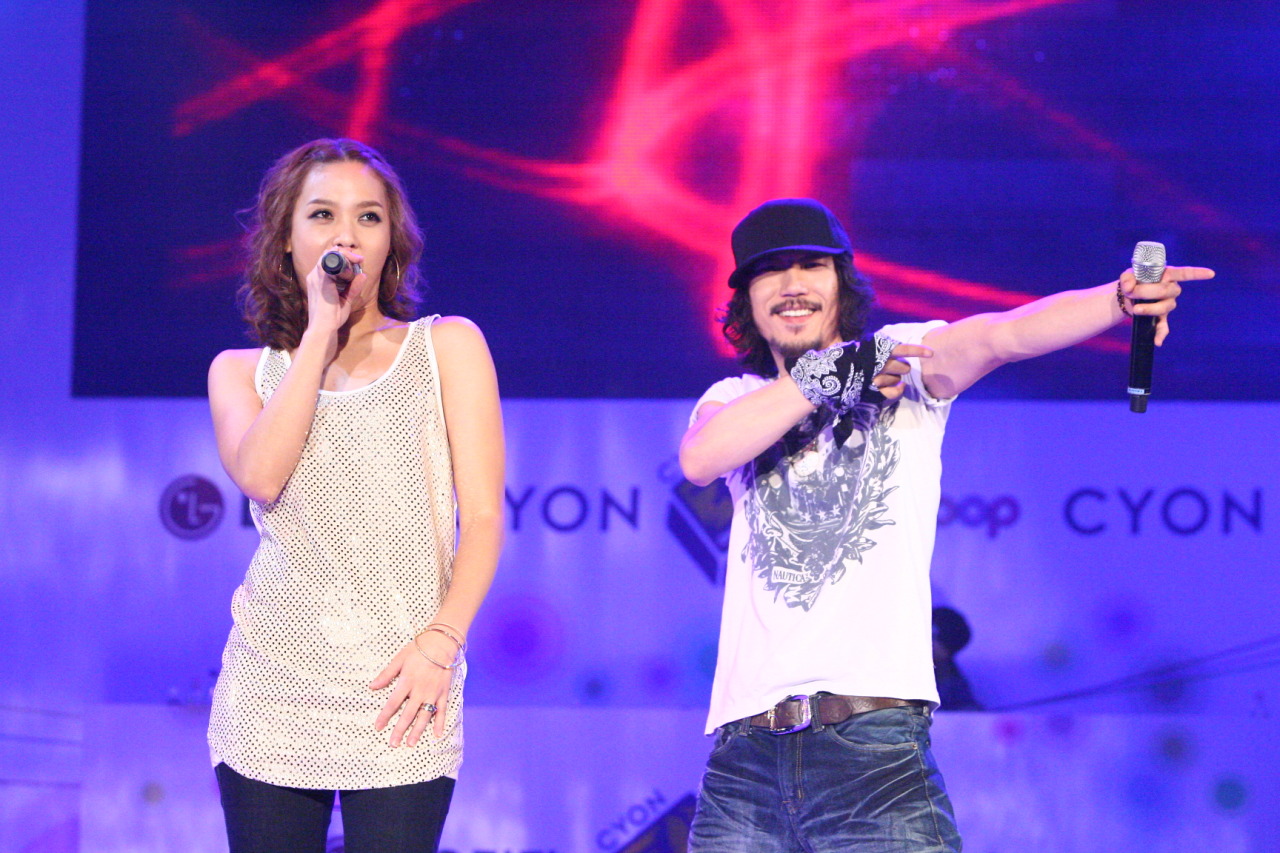 Asian &amp; Black Couples — Yoon Mi Rae, biracial Korean and