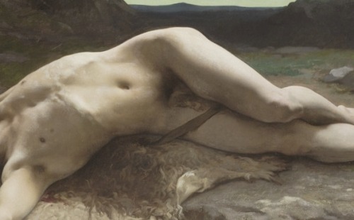 detailedart:Detail: Abel, 1874-5, by Camille-Félix Bellanger.