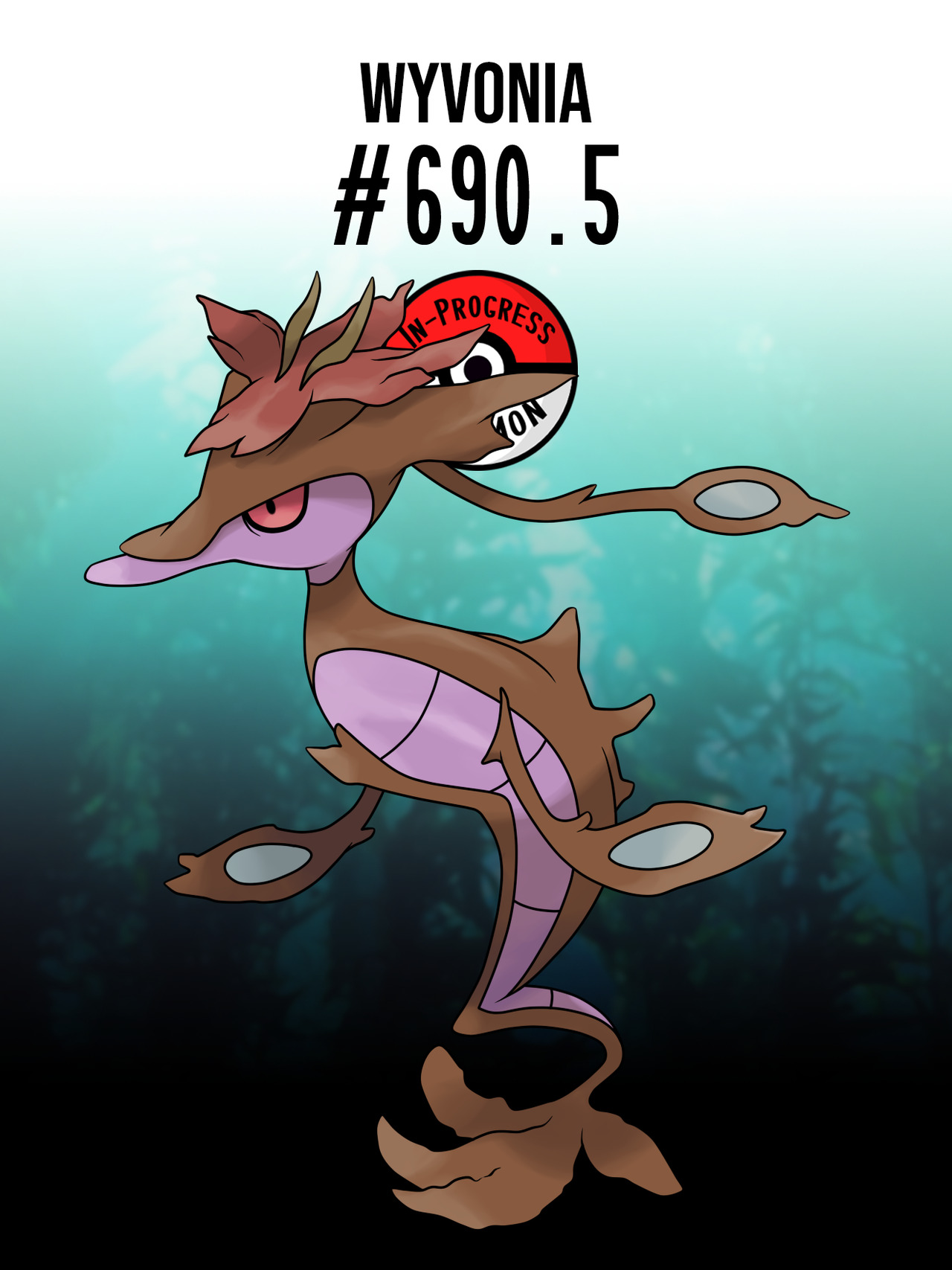 In-Progress Pokemon Evolutions | #690.5 - While young, Skrelp are