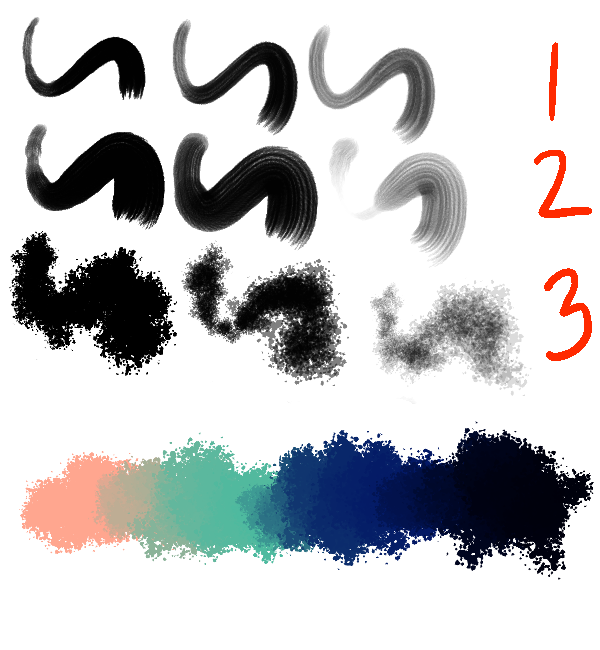 cool useful brushes for firealpaca