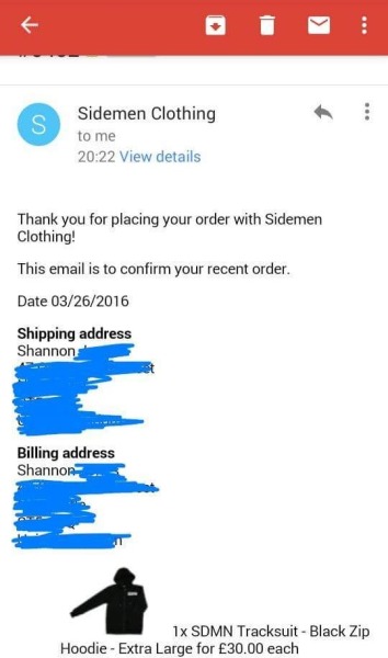 sidemen hoodie ebay