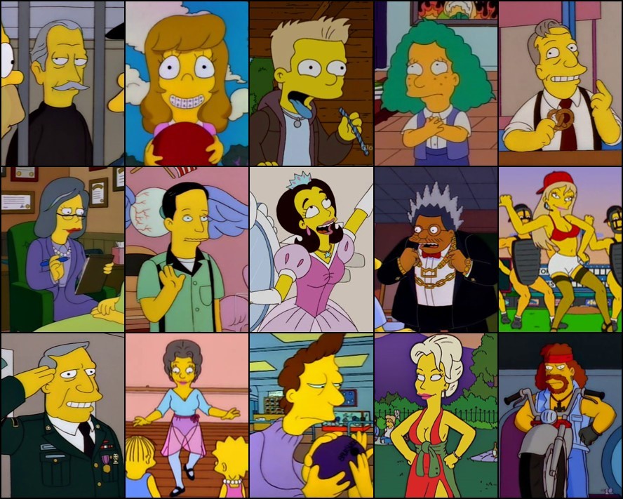 Play next quiz: The Simpsons: Returning Guest Characters By Episode.