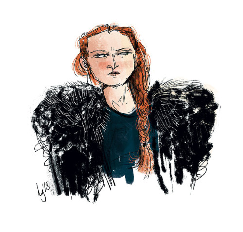 hannahsdelight:scribblin’ sansa stark! 