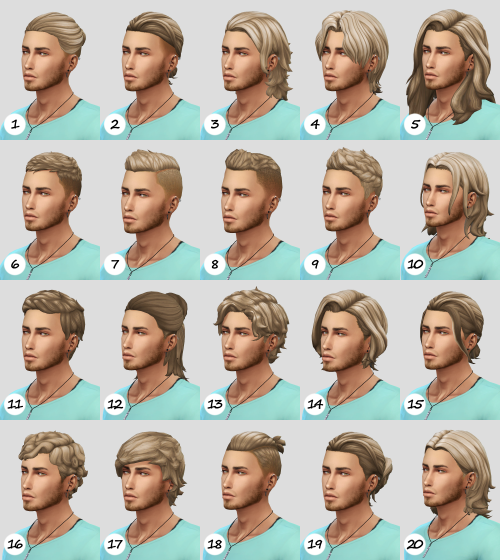 sims 4 mods male curly hair