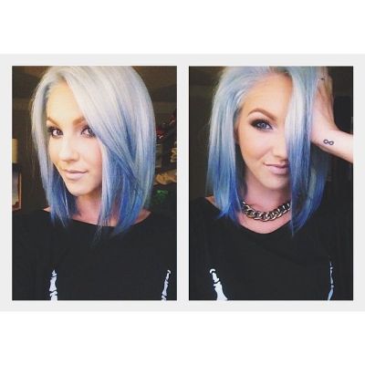 40 Best Collections Purple And Blue Tips On Blonde Hair