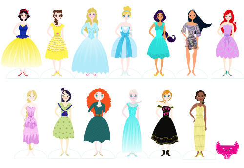 Disney Princess Paper Dolls - Carinewbi