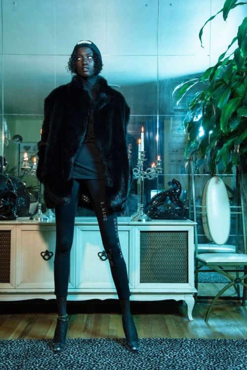 fuckrashida:Anok Yai photographed by Ivar Wigan, CR Fashion...